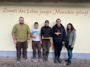 Ausbildungsstart bei Don Bosco Sannerz 2022_23